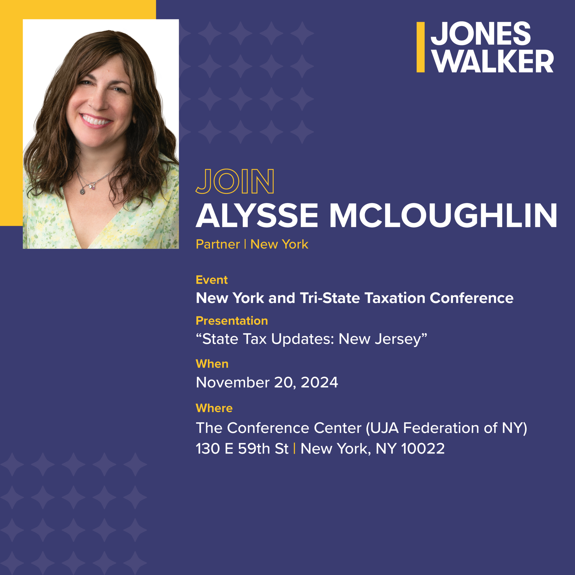 Alysse McLoughlin Speaks at NYSSCPA New York and Tri-State Taxation ...