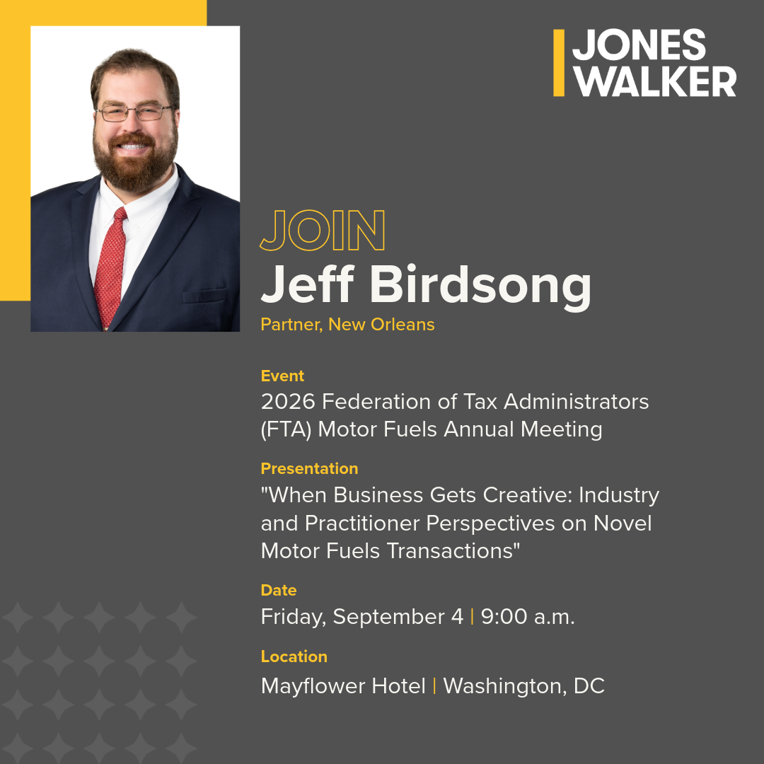 Birdsong - FTA Motor Fuels Annual Meeting